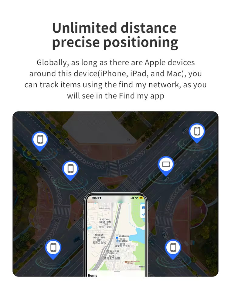 Traceur Smart Air Tag iOS