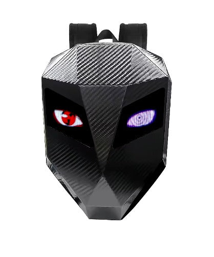 Sac à dos LED connecté pour moto
