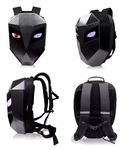 Sac à dos LED connecté pour moto