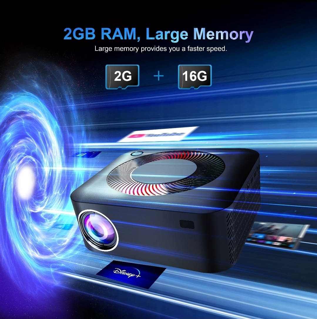 Vidéoprojecteur X5 – Home Cinéma Intelligent 1080P & Android