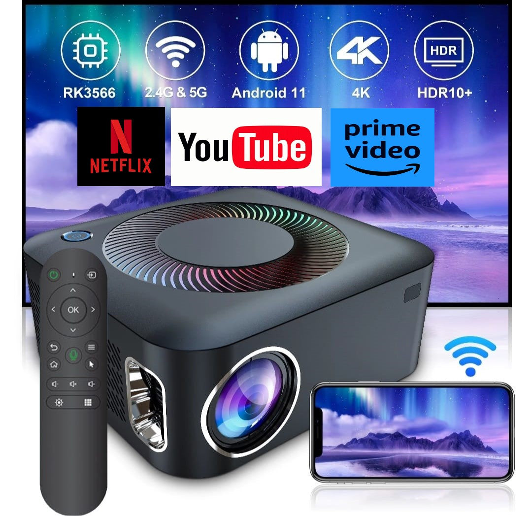 Vidéoprojecteur X5 – Home Cinéma Intelligent 1080P & Android